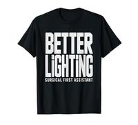 Surgical First Assistant Office Has Better Lighting Than T-Shirt