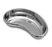 Surgical Kidney Dish Curved Shape 6", 8" or 10" Dish Basin Stainless Steel Tray for Medical, Dentistry, Veterinary Use (6"(15cm))