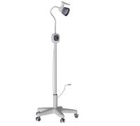 Surgical Light on Wheels Flexible Gooseneck LED Exam 7 Bulbs Adjustable Light Brightness Rotated and Raised Exam Light for Dentistry Veterinary Medicine