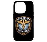Surgical Oncologist Surgeon Caduceus Oncology Surgery Doctor Case for iPhone 14 Pro