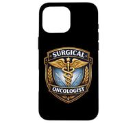 Surgical Oncologist Surgeon Caduceus Oncology Surgery Doctor Case for iPhone 16 Pro Max
