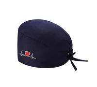 Surgical Scrub Caps & Sweatband Ajustable Tie Cotton Breathable Adjustable Bouffant Caps Sweatband Hats Tie Back for Surgeon Doctor Nurse Working Hat Chef Hat Sky Blue
