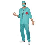 Surgical Scrubs Surgeon Costume
