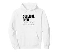Surgical Tech Invisible in OR Essential to Everything CST Pullover Hoodie
