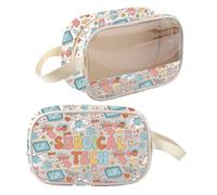 Surgical Tech Makeup Bag Surgical Technologists Gifts Thank You Gift For Surgeon Surgery Nurse Doctor Gifts Zipper Pouch Bag