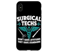 Surgical Tech Squad OR Tech Scrub Tech Case for iPhone XS Max