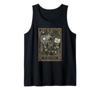 Surgical Tech Tarot Card The Mind Reader Skeleton Scrub Tech Tank Top