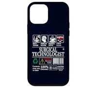 Surgical Technologist Job Label Skills Sarcasm Coffee Wine Case for iPhone 12 mini