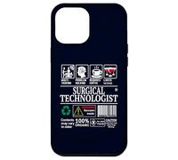 Surgical Technologist Job Label Skills Sarcasm Coffee Wine Case for iPhone 12 Pro Max