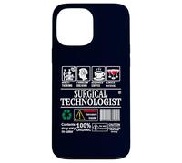 Surgical Technologist Job Label Skills Sarcasm Coffee Wine Case for iPhone 13 Pro Max