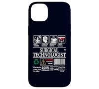 Surgical Technologist Job Label Skills Sarcasm Coffee Wine Case for iPhone 14 Plus