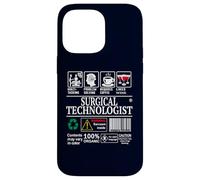 Surgical Technologist Job Label Skills Sarcasm Coffee Wine Case for iPhone 14 Pro Max