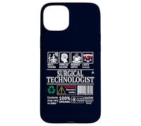 Surgical Technologist Job Label Skills Sarcasm Coffee Wine Case for iPhone 15 Plus