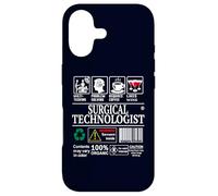 Surgical Technologist Job Label Skills Sarcasm Coffee Wine Case for iPhone 17