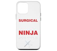 Surgical Technologist Scrub Tech Ninja T-Shirt Case for iPhone 12 mini