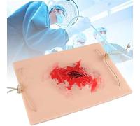 Surgical Wound Packing Training Kit, Simulates Wound Kit, Simulated Wound Skin Module with Wearable Adjustable Design, Reusable for Practice First Aid Skills, Bleed Control Suturing Exercises