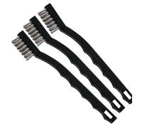 SurgiMac Instrument Cleaning Brush with Stainless Steel Bristles, Reusable Multi-Purpose Cleaning Tool for Tough Surfaces & Small Parts, 3-Pack
