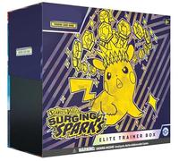 Surging Sparks Elite Trainer Box English Crimson & Purple + Heartforcards® Shipping Protection