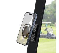 SURGKET Magnetic Golf Cart Phone Holder - N52 Super Strong Magnet, 360 ° Rotatable, Anti Shake Design, Compatible with iPhone 16 Pro Max/Galaxy, Suitable for Club Cars/Gyms/Yamaha, Trucks, EZGO