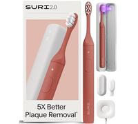 SURI 2.0 NEW Sonic Electric Toothbrush | Pressure Sensor & UV-Cleaning Travel Case | 1 Month+ Battery | Designed in London | Electric Toothbrush for Adults | Travel Toothbrushes | Tooth Brush | Canyon