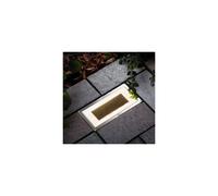 Suri 365 Onyx Solar LED Brick Light In Silver Finish