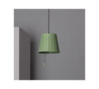 Suri Banate Solar LED Outdoor Pendant Feature Light In Green Finish