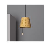 Suri Banate Solar LED Outdoor Pendant Feature Light In Yellow Finish