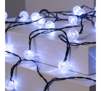 Suri Cool White Solar LED Multi-Function String Lights - 30 Lights