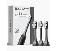 SURI Recyclable Plant-Based Electric Toothbrush Heads w/ Built-In Tongue Scraper