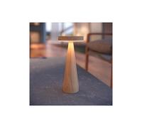 Suri Seattle Solar & USB Rechargeable Outdoor Table Lamp - Natural