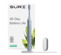 SURI Sonic Electric Toothbrush | 40+ Day Battery | UK’s No.1 Rated | Sustainable Electric Toothbrush Adults | Travel Tooth Brush | Sonic Toothbrushes | Blue