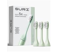 SURI Sonic Replacement Toothbrush Head Winter Fern, Pack of 3