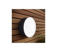 Suri The Dot Solar & USB Rechargeable Outdoor Flush Light - Black