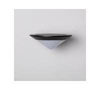 Suri Tucson Solar LED Outdoor Wall Light with PIR Sensor In Black Finish