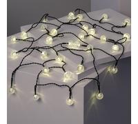 Suri Warm White Solar LED Multi-Function String Lights - 30 Lights