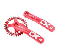 SURIEEN 170mm Square Crankset for Mountain Bike with 104 BCD 32T Chainring Single Speed Crankset MTB Crank