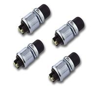 SURIEEN Engine Push Start Button, Momentary Start Switch 12V / 24V Weatherproof Car Boat Track Engine Ignition Push Button Start Switch, for Vehicles Truck Boats RV ATV-Pack of 4