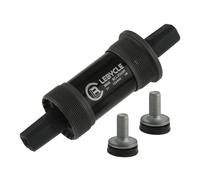 SURIEEN Square Taper Bicycle Bottom Bracket - 68mm Sealed Bearing BB Set for Mountain Bike & Road Bike - High-Strength Carbon Steel - Includes Installation Screws (Black)