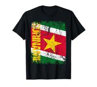 SURINAME Flag Vintage Distressed SURINAME T-Shirt