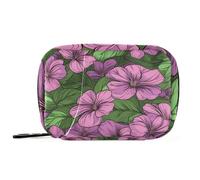 Suriname Jungle Geranium Beauty Summer Flowers Medical Bag with Detachable Compartments Attachable Pill Organizer Large