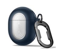 SURITCH Magnetic Case Compatible with Google Pixel Buds Pro 2 (2024) and Pixel Buds Pro (2022),Rugged Shockproof Protective Headphone Cover with Cleaning Kit & Carabiner Keyring & Removal Tool(Navy)