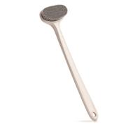 surlees Back Scrubber for Shower, Bath and Body Brush for Elderly, Men and Women, 15 Inch / 38 CM, White Color, Stiff Bristles (BW156)