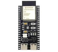 Surluoen 1 Piece ESP32 ESP32-S3 WiFi+Bluetooth IoT Dual Type-C Development Board Core Board ESP32-C6-DevKitC-1 Development Board Plastic