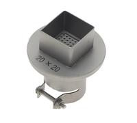 Surluoen 1pcs BGA Nozzle SMD Welding Nozzle 850 Hot Air Welding Station Nozzles,Universal BGA Nozzle Welding Accessories 20x20mm