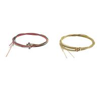 Surluoen 2 Sets of 6 Guitar Strings Replacement Steel String for Acoustic Guitar Guitar Changing Tool