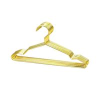 Surluoen 25Cm Pet Apparel Hangers Small Metal Clothes Hanger for Dog Cat Puppet Doll Pet Store Clothes Support Mini Hanger