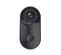 Surluoen 2MP WIFI Thumb Sports Camera Outdoor Riding Hiking Camera Recorder Camera HD 1080P Magnetic with 32G Memory Card Easy to Use Black