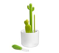 Surluoen Cactus Bottle Brush, Straw Brush, Multifunctional Cleaning Brush Set, Full-Angle Cleaning Easy to Use 24x9.5cm