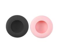 Surluoen Cat Collar Holder, for Air Tag Cat Collar Holder Compatible for GPS Tracker,2Pack Case Cover Black and Pink