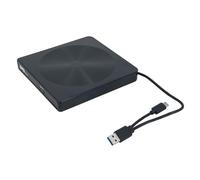Surluoen Type-C USB-C USB3.0 DVD Burner External Multifunctional Portable Mobile Laptop External Optical Drive External Drive